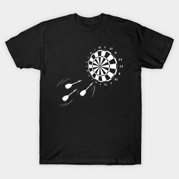 Dart Board Pocket T-Shirt by HBfunshirts